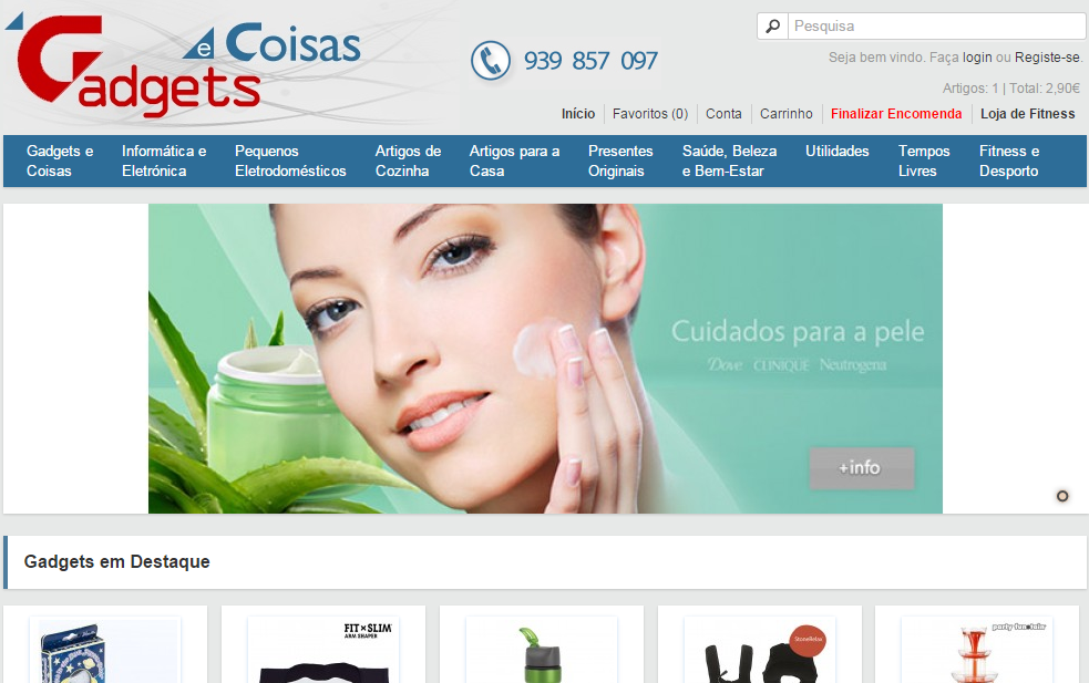 Gerir Pequeno gadgets e coisas
