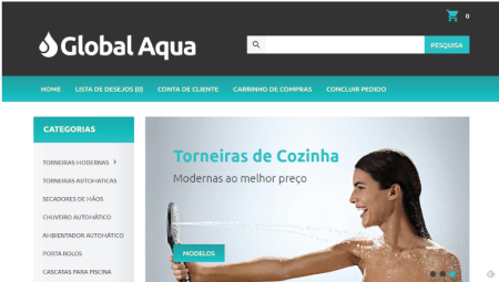 Global Aqua - Loja Online de Torneiras