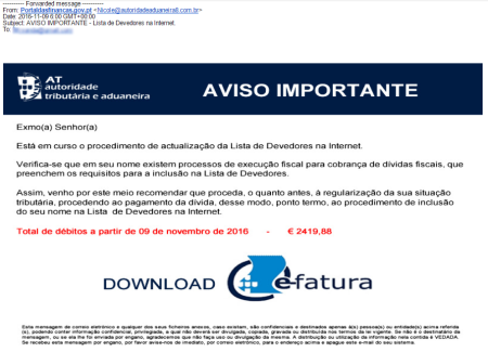 finanças / Autoridade Tributária