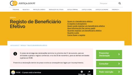 Registo Central do Beneficiário Efetivo